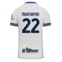 Camisa de Futebol Inter Milan Henrikh Mkhitaryan #22 Equipamento Secundário 2024-25 Manga Curta